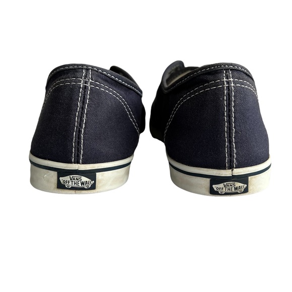 Vans Unisex Womens Shoes Size 8.5 Mens 7 Classic Low Top Lace Up Canvas Blue - Picture 6 of 12